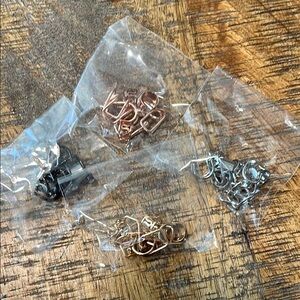 Mixed Metal ear cuffs